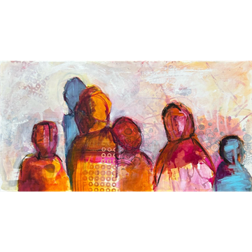 Maleri 50 x 100 cm 